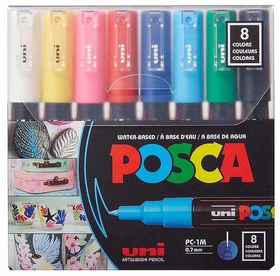 �� 8 ���� ������ ������ POSCA ��� ��� PC-1M