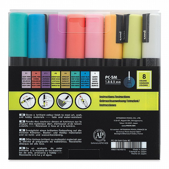�� 8 ���� ������ ������ ����� ���� ����� POSCA PC-5M