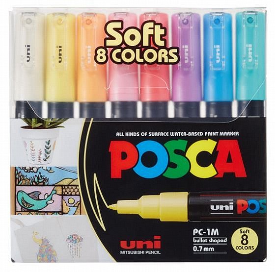 �� 8 ���� ������ ������ POSCA ��� ��� PC-1M