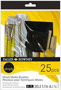 �� 25 �������, ���� �������� ������ - Daler Rowney Simply Mixed Media