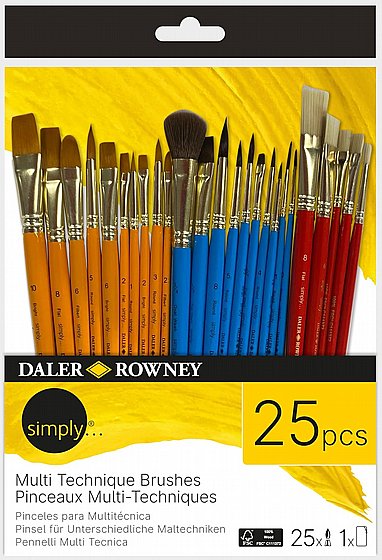 �� 25 ������ ��� ��� �������� ������ - Daler Rowney Simply Mixed Media