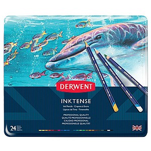 עפרונות דיו ק.פח 24 יח' INKTENSE עפרונות דיו ק.פח 24 יח' INKTENSE