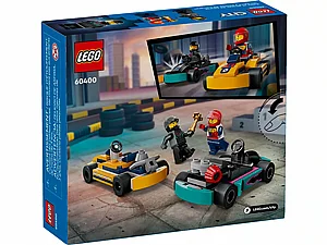לגו סיטי קארטינג ונהגי מרוצים (60400) | LEGO City לגו סיטי קארטינג ונהגי מרוצים (60400) | LEGO City