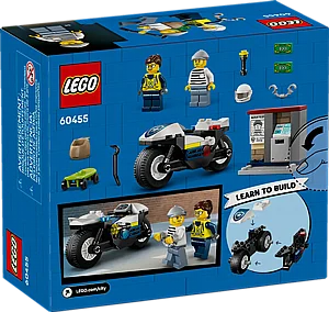 לגו סיטי - מרדף על אופנוע משטרה (60455) | LEGO City לגו סיטי - מרדף על אופנוע משטרה (60455) | LEGO City