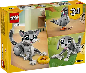 לגו קריאטור 3 ב-1 חתול שובב (31163) | LEGO Creator לגו קריאטור 3 ב-1 חתול שובב (31163) | LEGO Creator