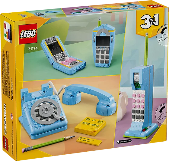 ��� ������� 3 �-1 ����� ������ ���� (31174) | LEGO Creator
