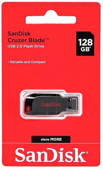 ���� SANDISK CRUZER BLAD Z50 128GB