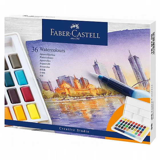 ���� ���� - �� 36 ���� ��� Faber-Castell Watercolor Pans
