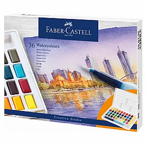 ���� ���� - �� 36 ���� ��� Faber-Castell Watercolor Pans
