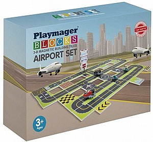 פליימאגר נמל תעופה 60 חלקים - Playmager פליימאגר נמל תעופה 60 חלקים - Playmager