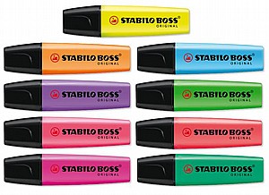 טוש הדגשה סטבילו STABILO BOSS טוש הדגשה סטבילו STABILO BOSS