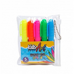 קידס ארט טושי הדגשה מיני סט 5 יח' קידס ארט טושי הדגשה מיני סט 5 יח'