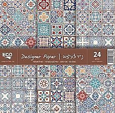 סקרפבוק 20*20 ס"מ 120 גרם 24 דפים-מרוקאי סקרפבוק 20*20 ס"מ 120 גרם 24 דפים-מרוקאי