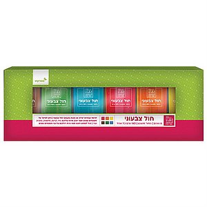 חול צבעוני - מארז 6 יחידות חול צבעוני - מארז 6 יחידות