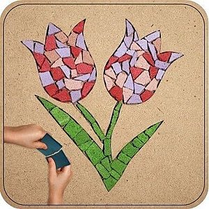 ערכת MINI SNAP TILES פרחים ערכת MINI SNAP TILES פרחים