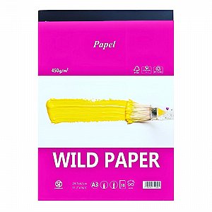 בלוק ספירלה WILD PAPER במגוון גדלים בלוק ספירלה WILD PAPER במגוון גדלים