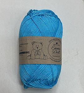 חוט כותנה אמה דול 100 גרם - תכלת ים EMMA DOLL חוט כותנה אמה דול 100 גרם - תכלת ים EMMA DOLL