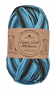 חוט כותנה אמה דול מוליטקולור 100 גר' 160 מ' - 307 -EMMA DOLL חוט כותנה אמה דול מוליטקולור 100 גר' 160 מ' - 307 -EMMA DOLL