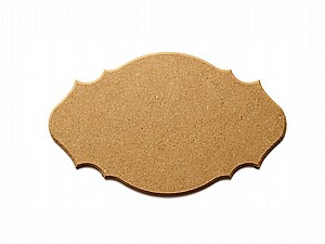 שלט משונן 18/30 MDF עובי 8 מ"מ +פזה שלט משונן 18/30 MDF עובי 8 מ"מ +פזה