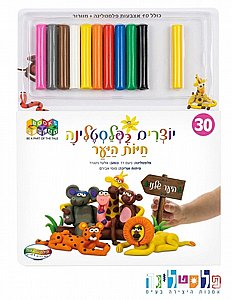 ספר פלסטלינה 2 חיות היער ספר פלסטלינה 2 חיות היער