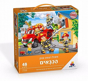 פאזל רצפה ענק- הכבאים 48 חל' פאזל רצפה ענק- הכבאים 48 חל'