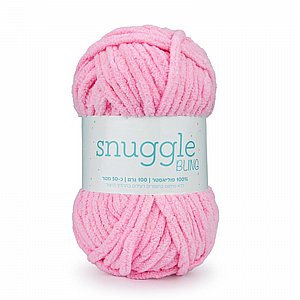 חוטי סנאגל בלינג - ורוד בייבי נוצץ SNUGGLE BLING חוטי סנאגל בלינג - ורוד בייבי נוצץ SNUGGLE BLING