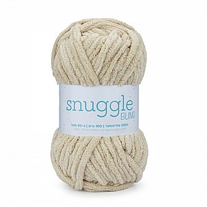 חוטי סנאגל בלינג - בז' נוצץ SNUGGLE BLING חוטי סנאגל בלינג - בז' נוצץ SNUGGLE BLING