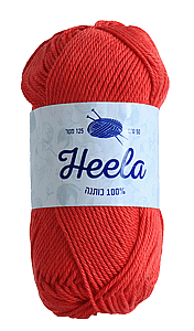 חוט כותנה הלה 023 אדום חוט כותנה הלה 023 אדום