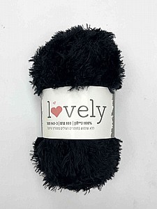 חוט לאבלי LOVLEY שחור 100 גרם חוט לאבלי LOVLEY שחור 100 גרם