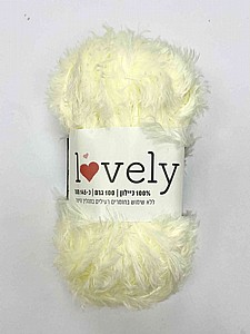 חוט לאבלי LOVLEY שמנת 100 גרם חוט לאבלי LOVLEY שמנת 100 גרם