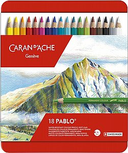 סט 18 צבעי עיפרון לאומנים "פאבלו" קרנדש CARNDACHE PABLO ARTIST סט 18 צבעי עיפרון לאומנים "פאבלו" קרנדש CARNDACHE PABLO ARTIST