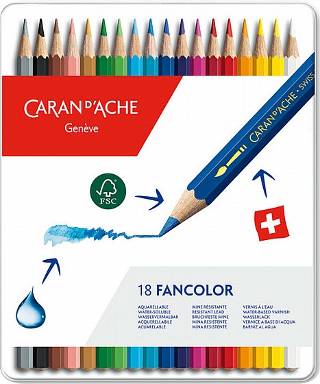������� �������� CARANDACHE FANCOLOR 18 ������