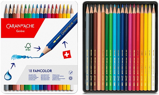 ������� �������� CARANDACHE FANCOLOR 18 ������
