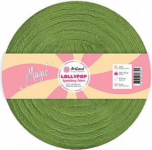 חוט טריקו פרוס לוליפופ-LOLYPOP -ירוק עלים 13-LEAF GREEN חוט טריקו פרוס לוליפופ-LOLYPOP -ירוק עלים 13-LEAF GREEN