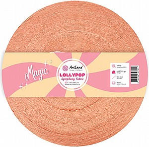 חוט טריקו פרוס לוליפופ-LOLYPOP -אפרסק 27-PEACH חוט טריקו פרוס לוליפופ-LOLYPOP -אפרסק 27-PEACH