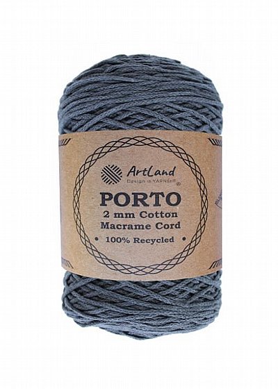 MACRAME PORTO ����� ����� -5 ���� ��� (Dark Gray)