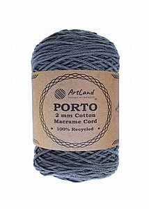 MACRAME PORTO ����� ����� -5 ���� ��� (Dark Gray)