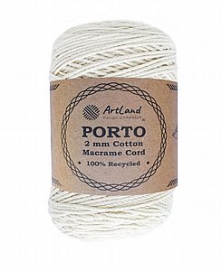 MACRAME PORTO ����� ����� - 6 ���� (Milk)