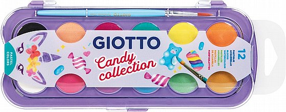 ���� ��� ���� 12 ������ �� ����� ������ Giotto Candy Collection 