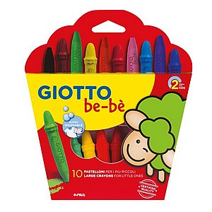 סט צבעי שעווה 10 גוונים BEBE סט צבעי שעווה 10 גוונים BEBE