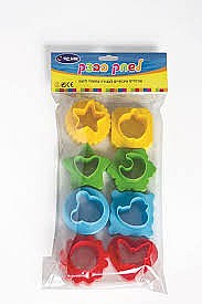 אביזרים לבצק 8 יח' אביזרים לבצק 8 יח'