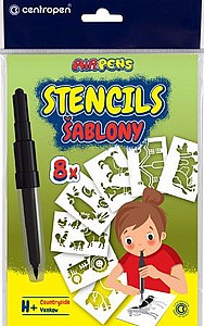 מלינוס סט 8 שבלונות חייות בר E מלינוס סט 8 שבלונות חייות בר E