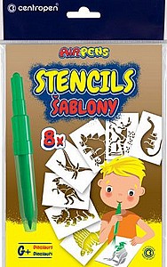 מלינוס סט 8 שבלונות דינוזאור G מלינוס סט 8 שבלונות דינוזאור G