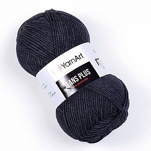 חוט ג'ינס פלוס Jeans Plus YarnArt | שחור אפור 28 חוט ג'ינס פלוס Jeans Plus YarnArt | שחור אפור 28