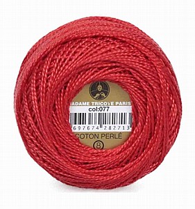 חוט ריקמה מאדאם טריקו אדום מס' 77 חוט ריקמה מאדאם טריקו אדום מס' 77