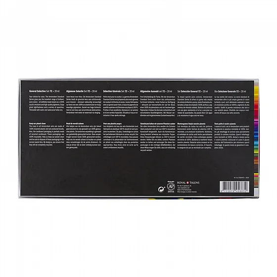 ������� �� ���� ������� ������ 72�20 �"� - Amsterdam General Selection Acrylic Paint Set