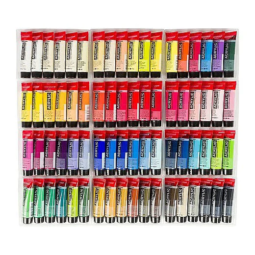 ������� �� ���� ������� ������ 72�20 �"� - Amsterdam General Selection Acrylic Paint Set