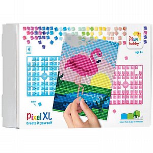 פיקסל הובי XL - פלמניגו תבנית 20X25 פיקסל הובי XL - פלמניגו תבנית 20X25