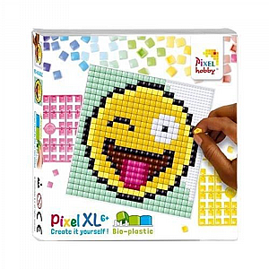 פיקסל הובי XL סמיילי קופסת PVC פיקסל הובי XL סמיילי קופסת PVC