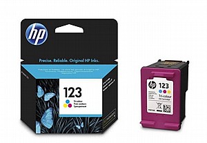 ראש דיו HP-123 צבעוני מקורי ראש דיו HP-123 צבעוני מקורי